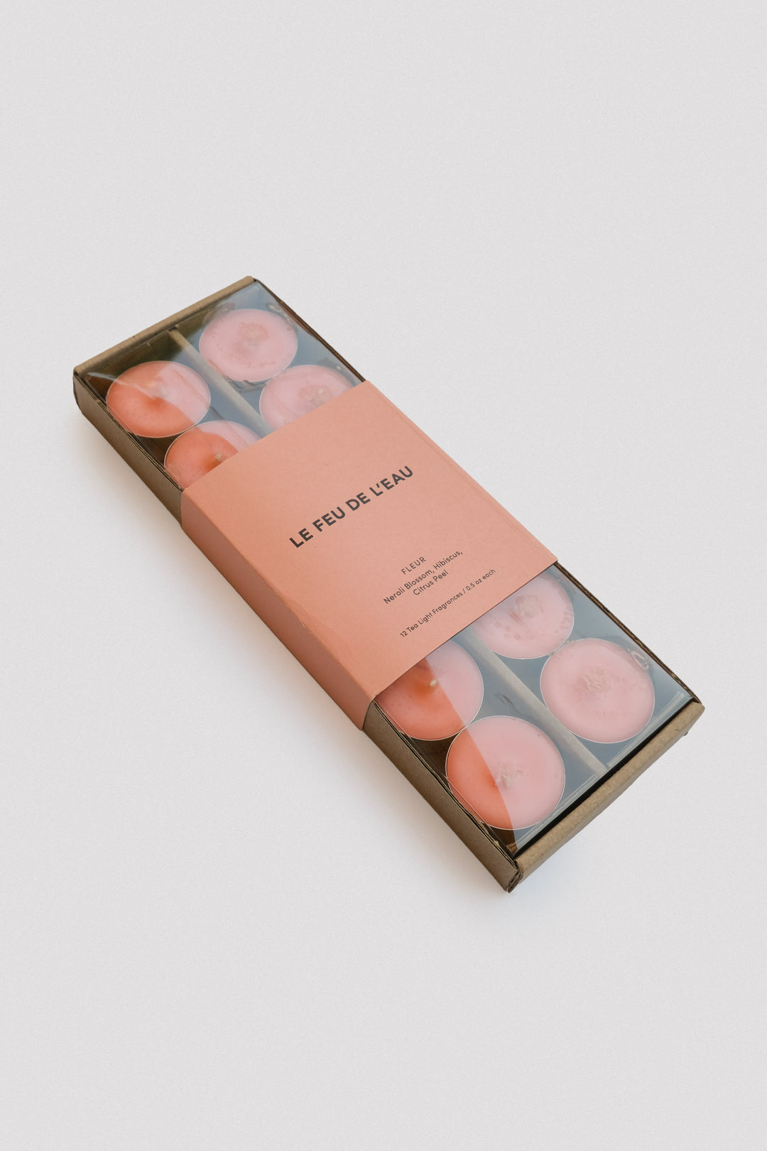 Le Feu De L'eau Tea Lights - Fleur