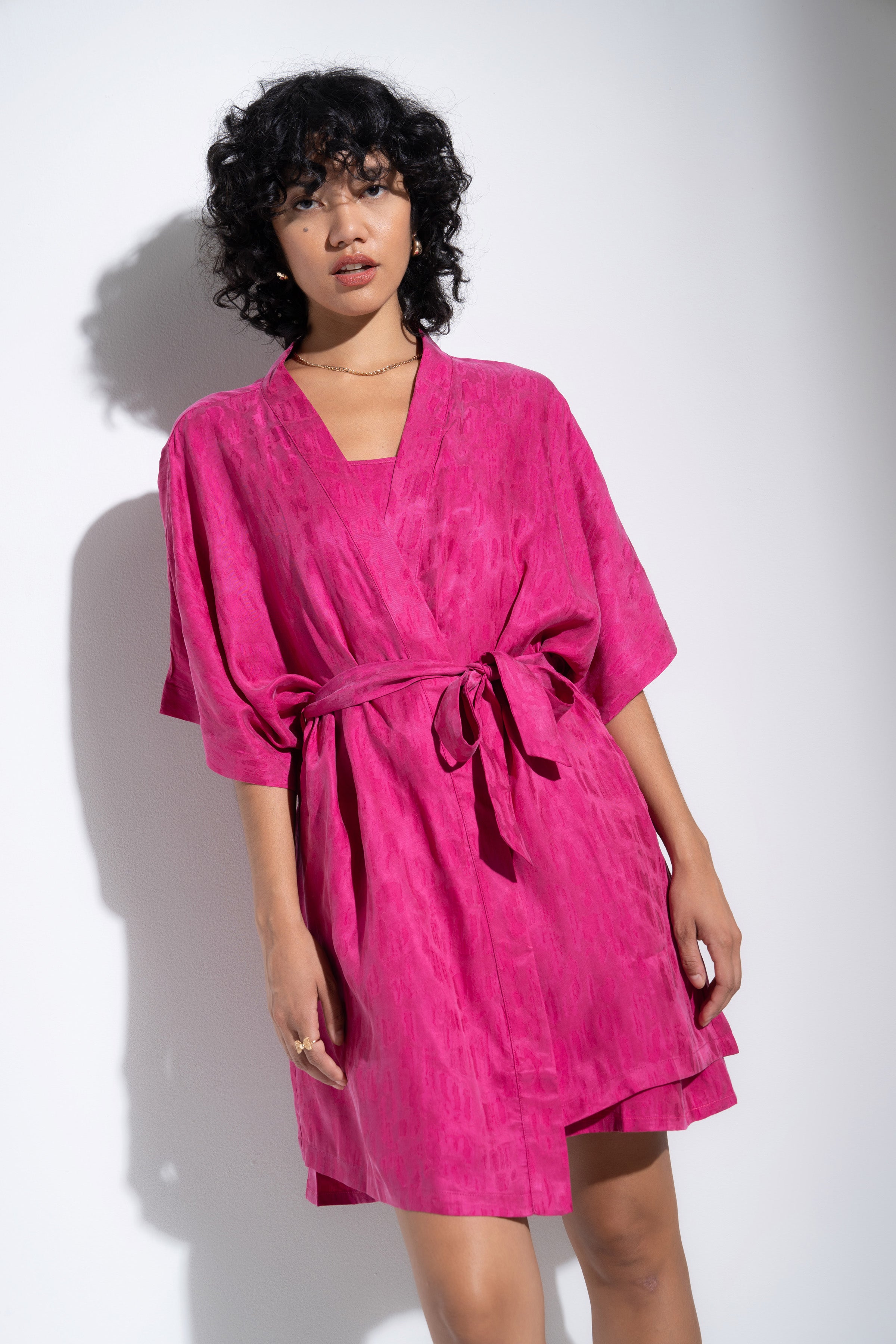 robe mini dress Robe Mini Dress Black