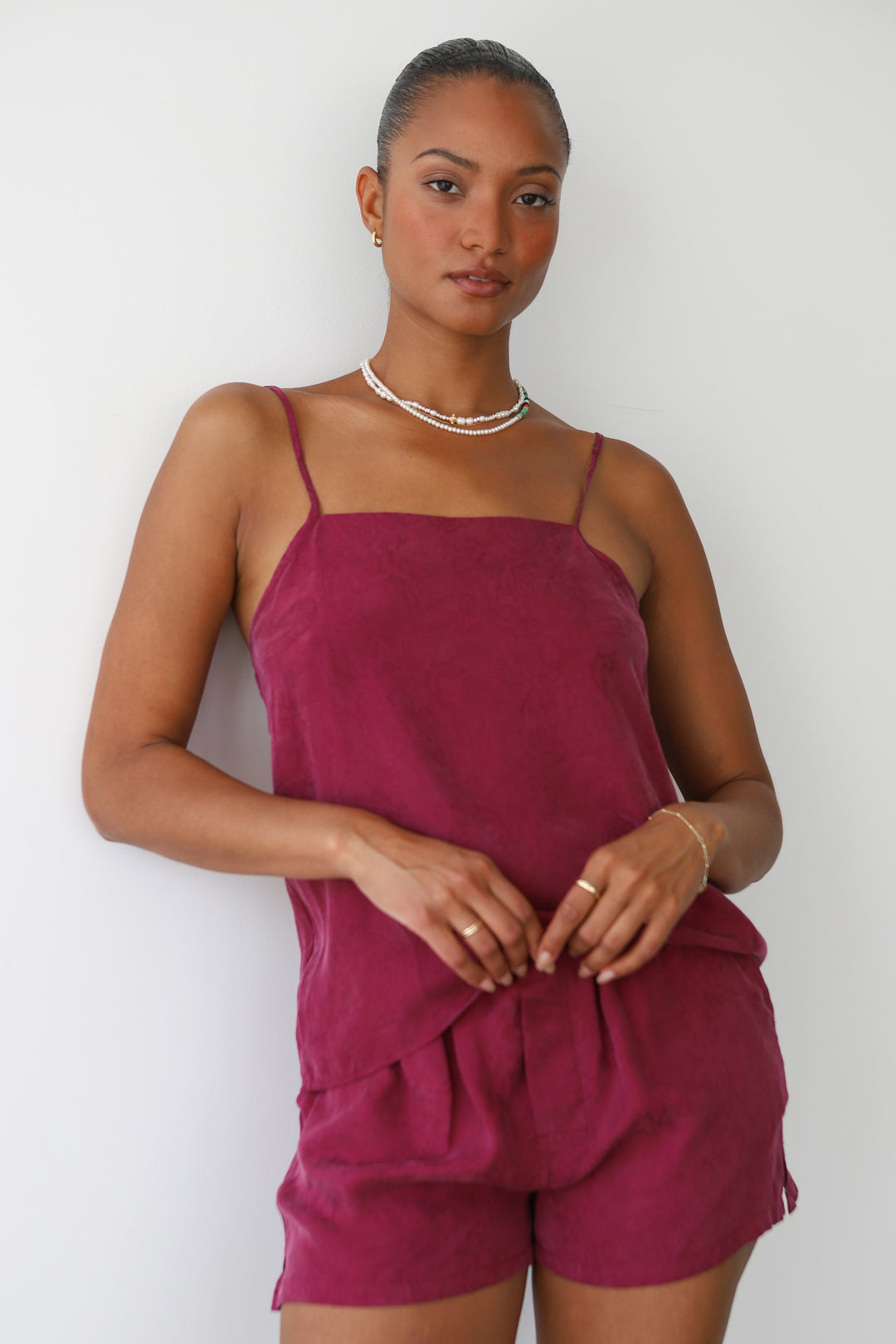 The Cami - Plum