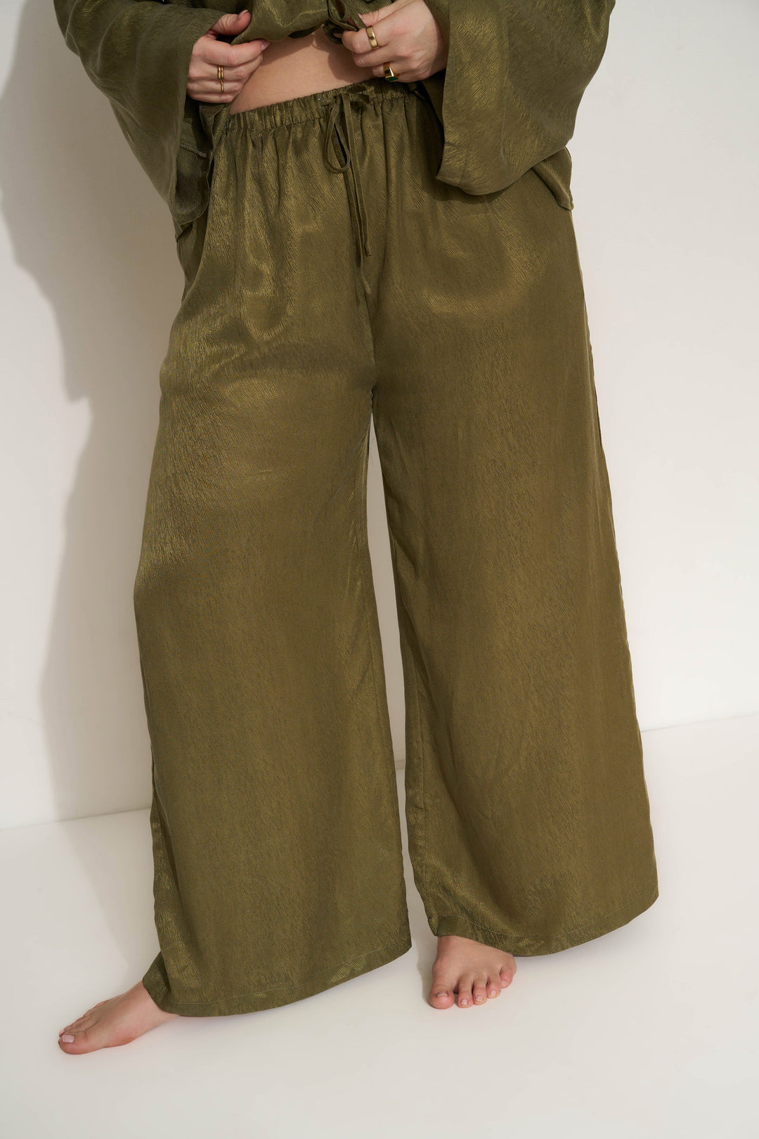 Drawstring Pant - Olive