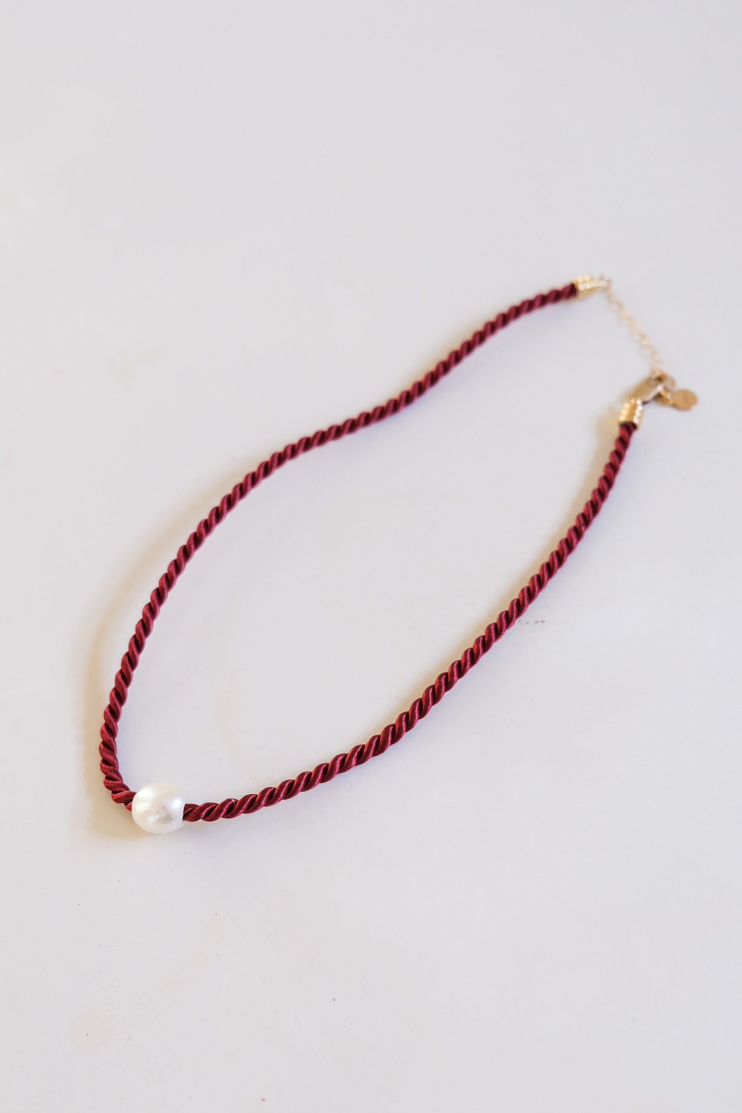 Paris Pearl Cord Necklace