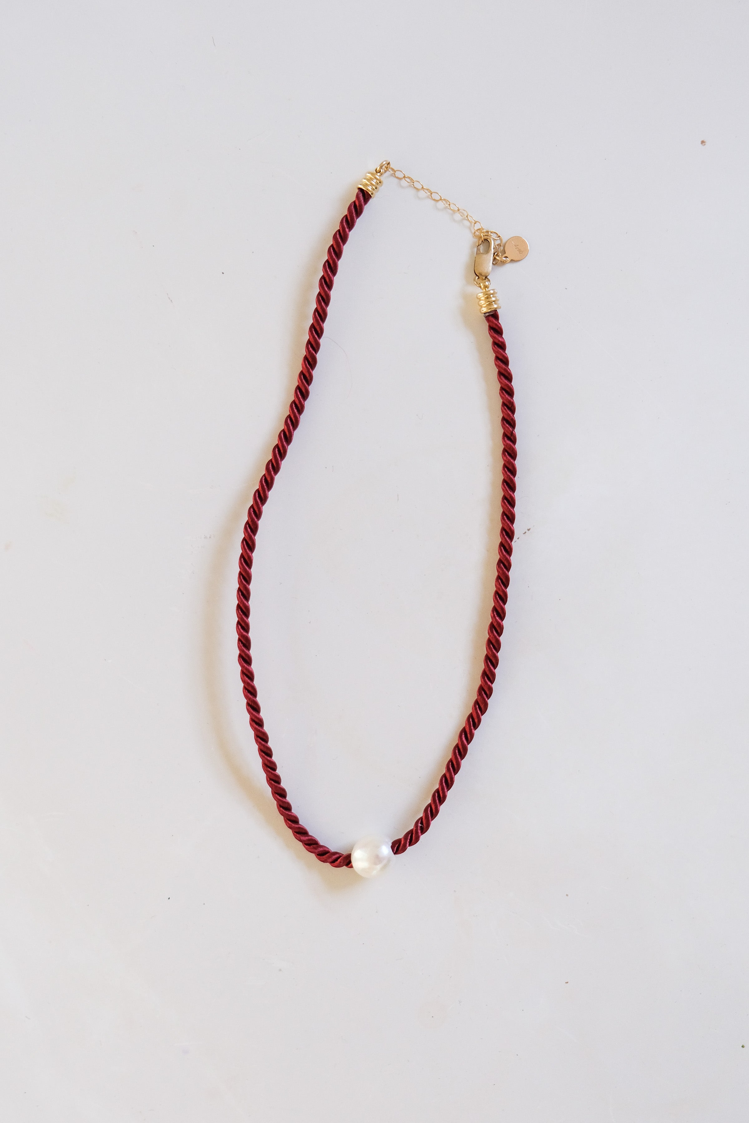 Paris Pearl Cord Necklace