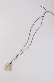 Ashton Spiral Cord Necklace