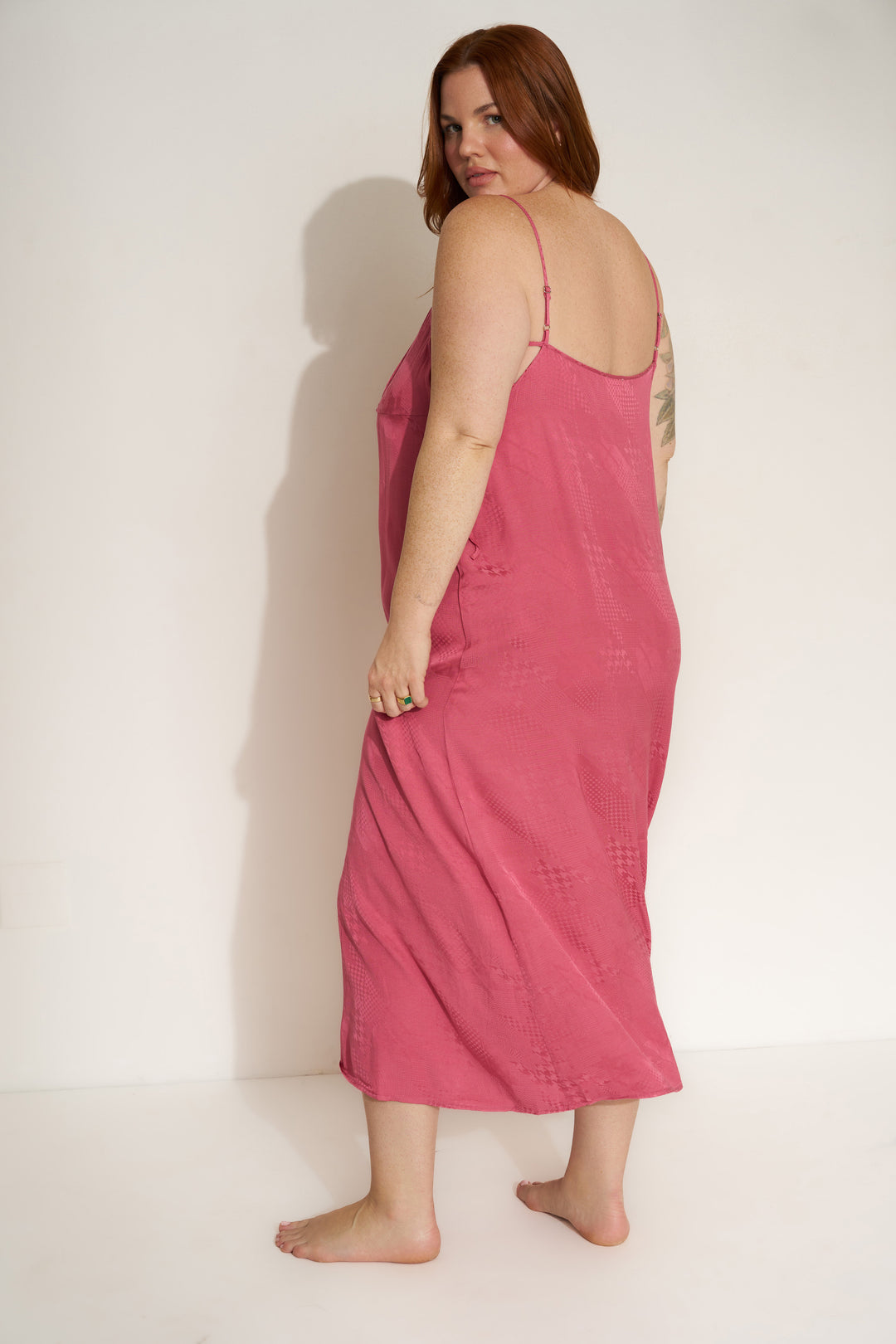 The Flirty Maxi Slip - Rose