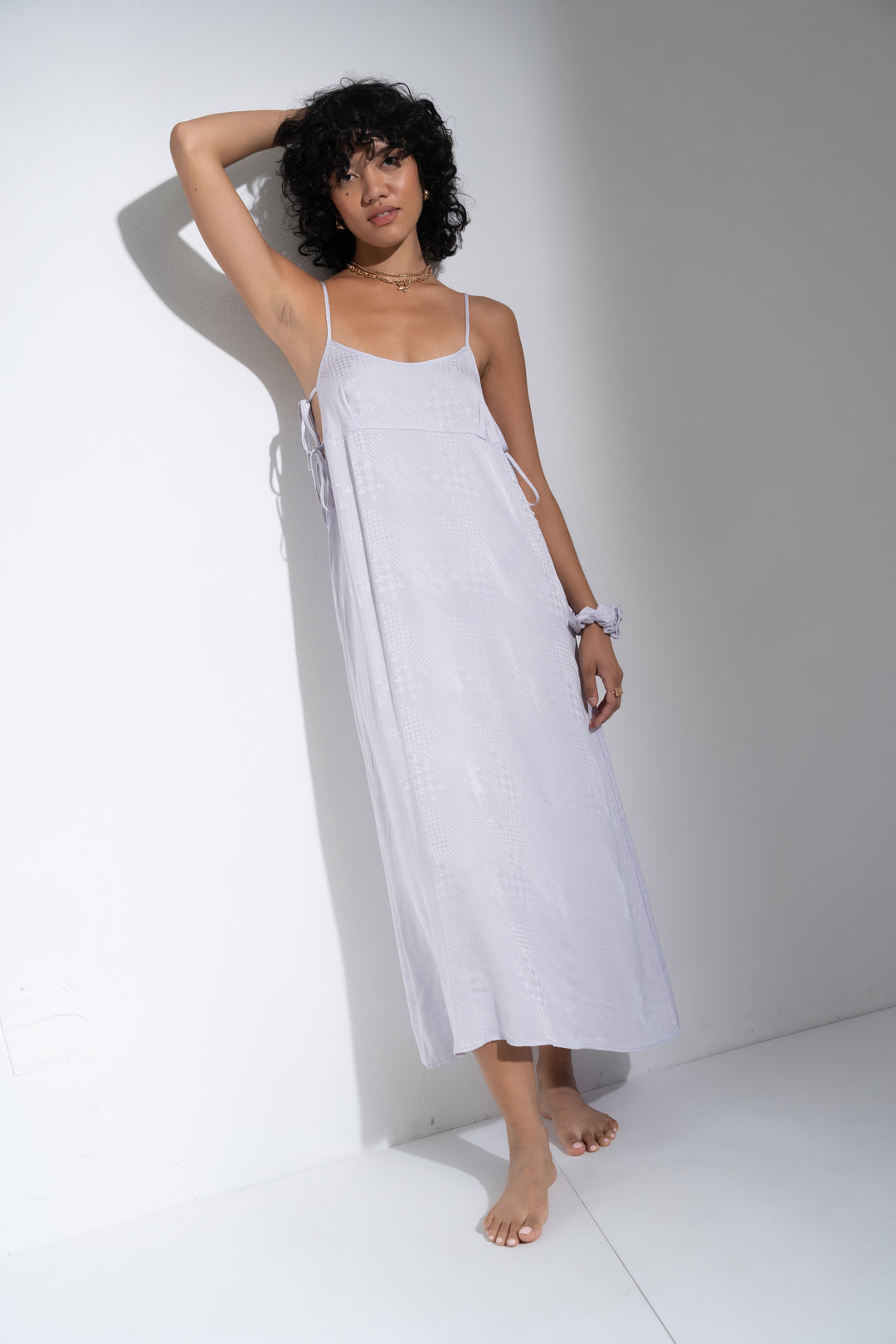 The Flirty Long Slip - Lavender