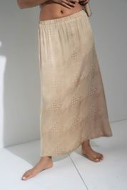 The Slip Skirt - Taupe