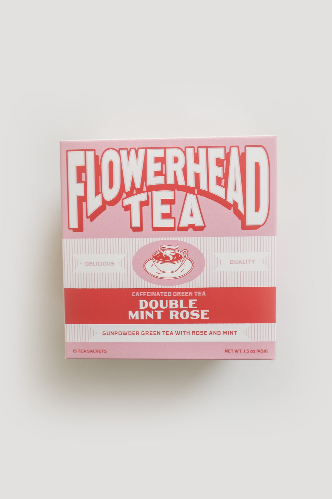 Double Mint Rose Tea Bags