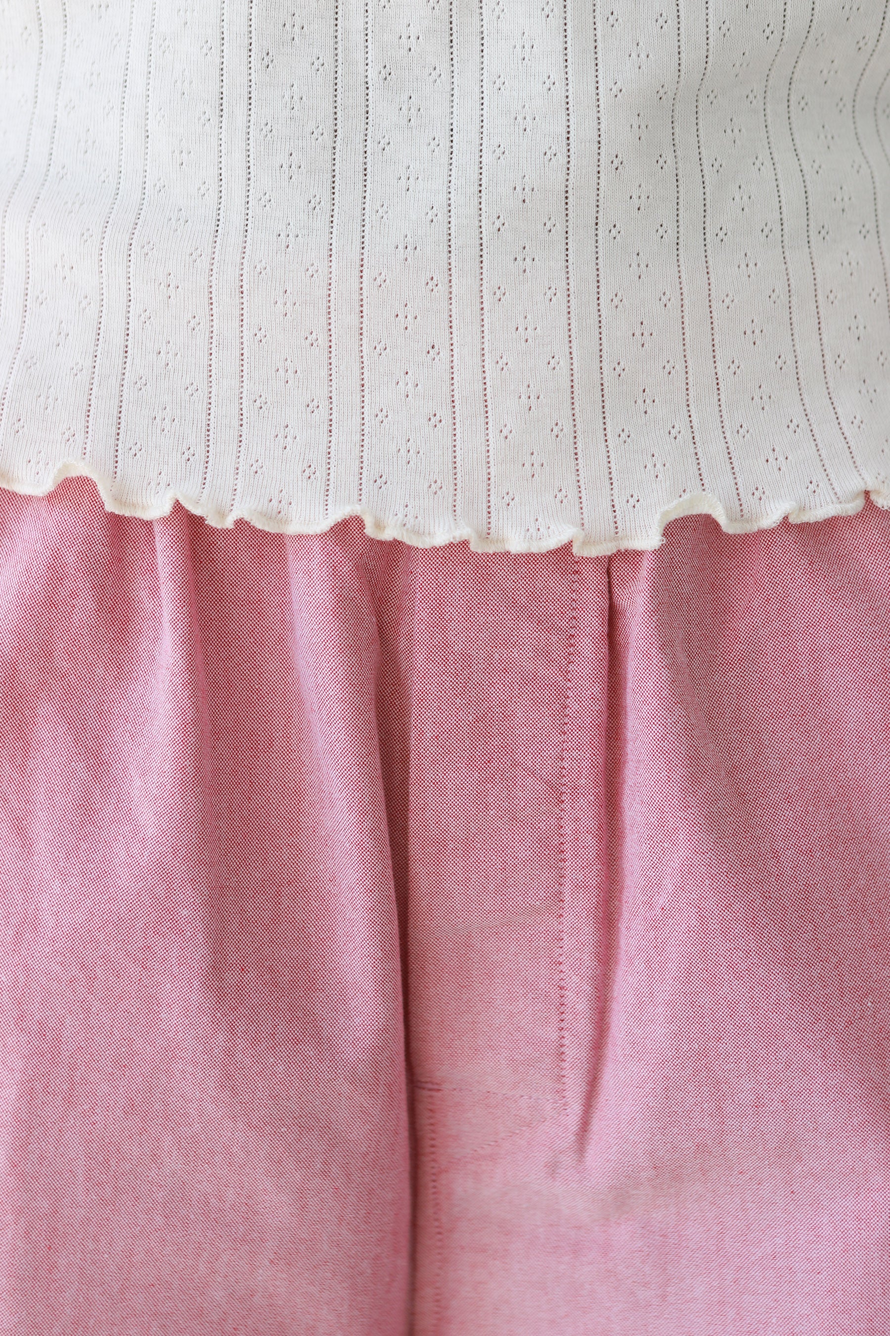 The Pointelle Cami - Creme