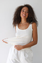 The Oxford Boxer Pant - White