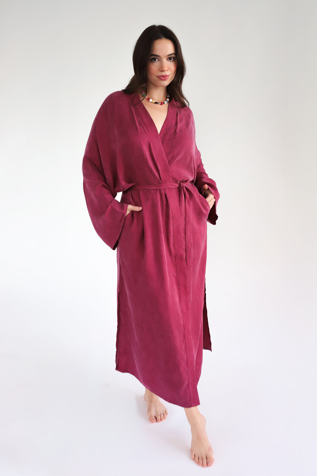The Long Robe - Plum