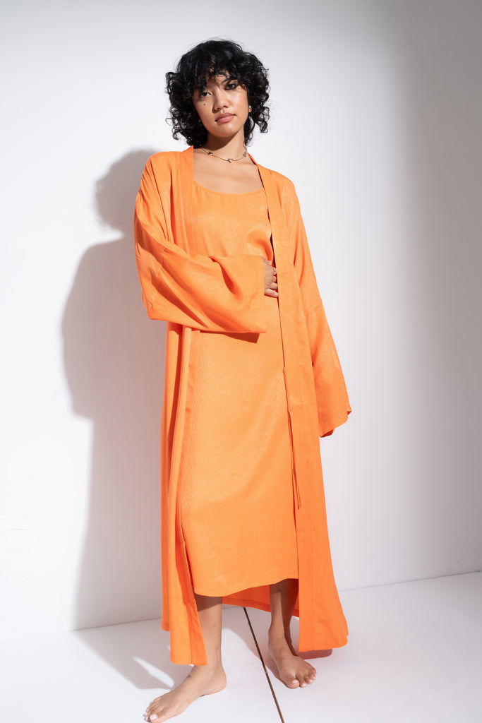 The Long Robe Tangerine