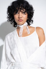 The Long Robe - White