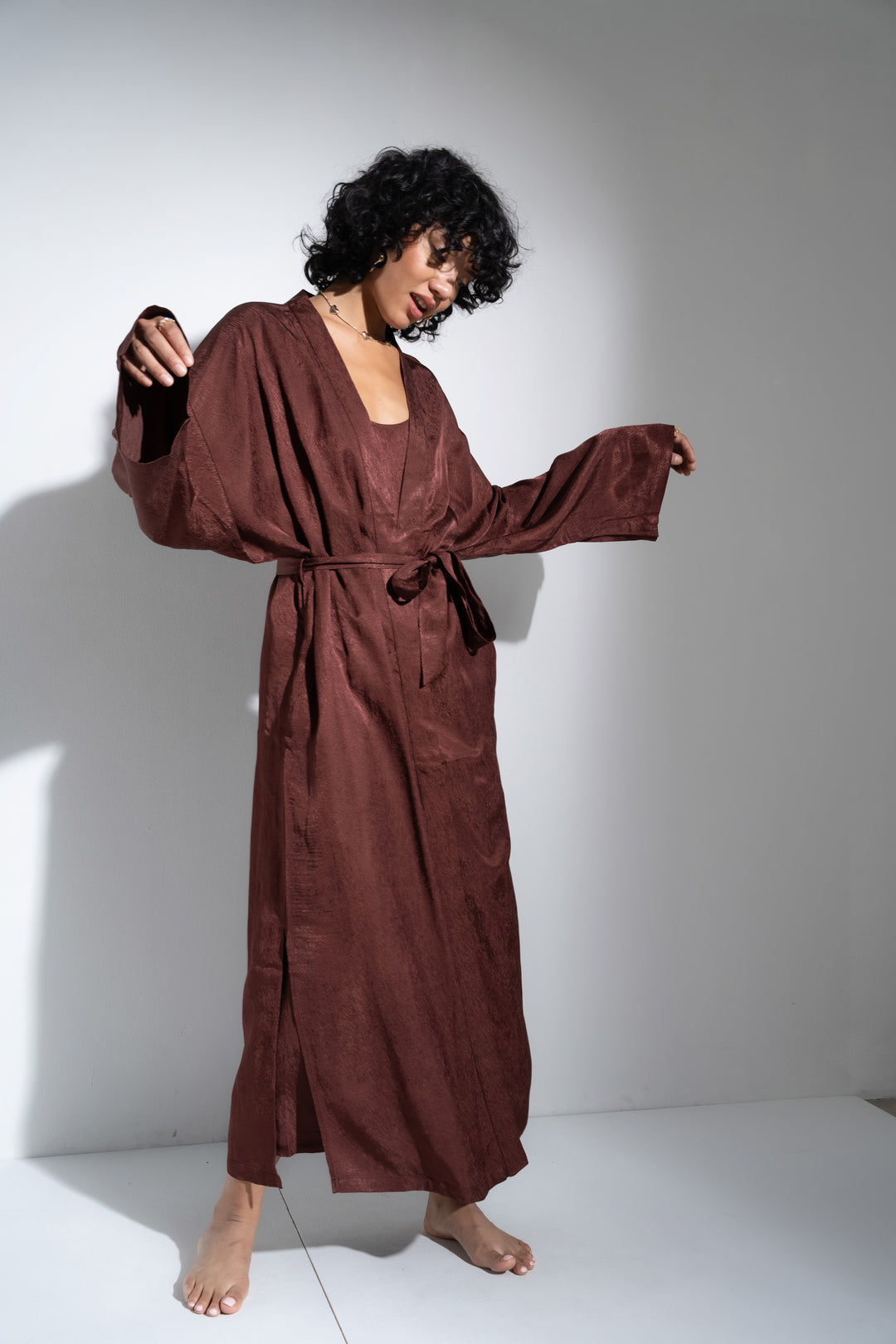 The Long Robe - Brown