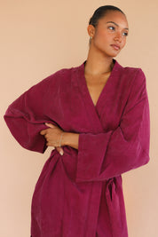 The Long Robe - Plum
