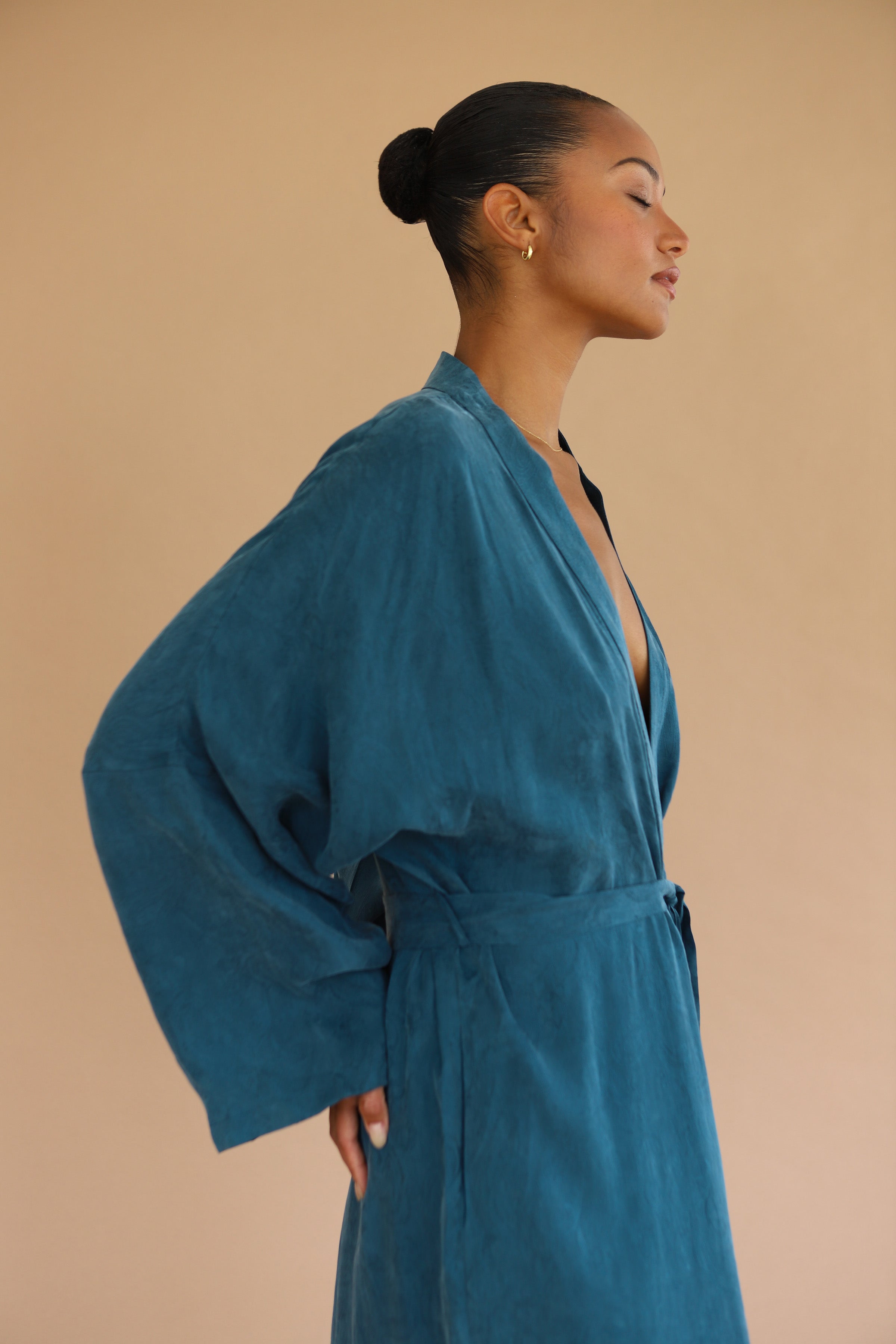 The Long Robe - Teal