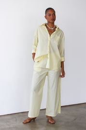 The Poplin Button Down - Butter