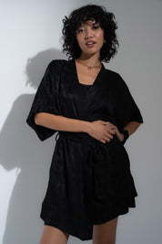 The Short Robe - Black