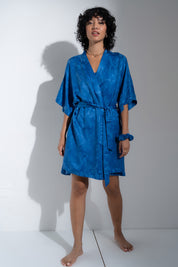 The Short Robe - Cobalt