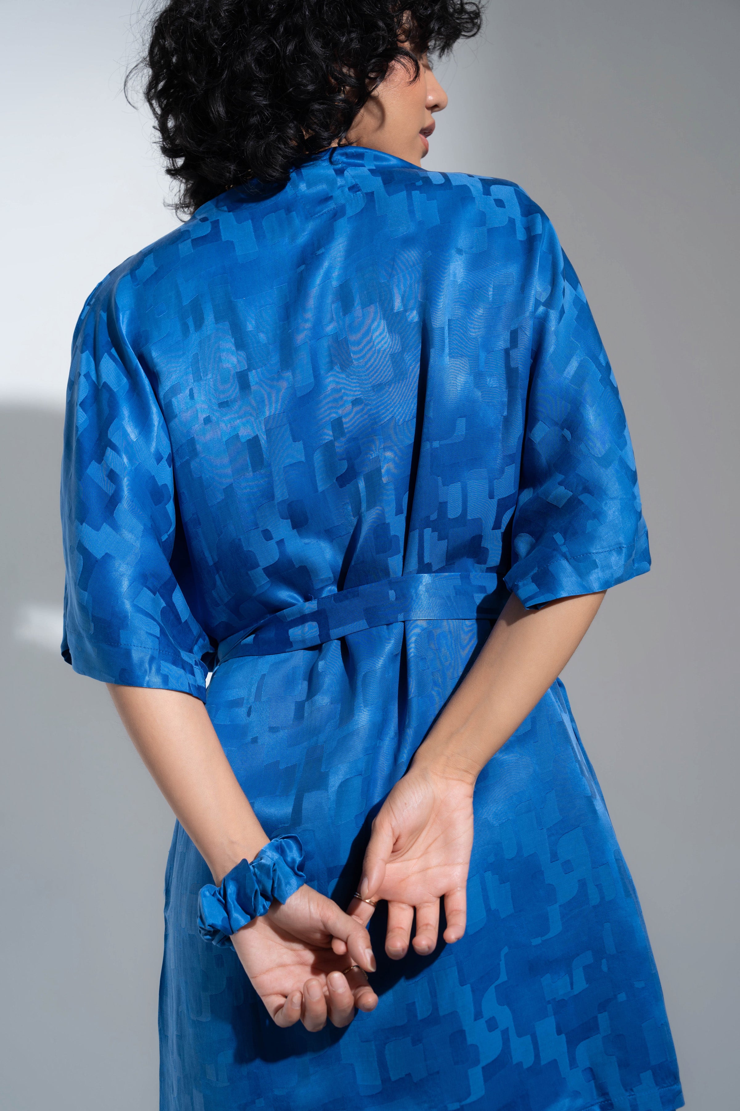 The Short Robe - Cobalt