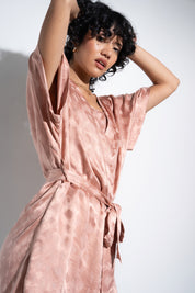 The Short Robe - Mauve