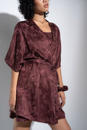 The Short Robe - Brown