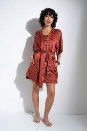The Short Robe - Rust