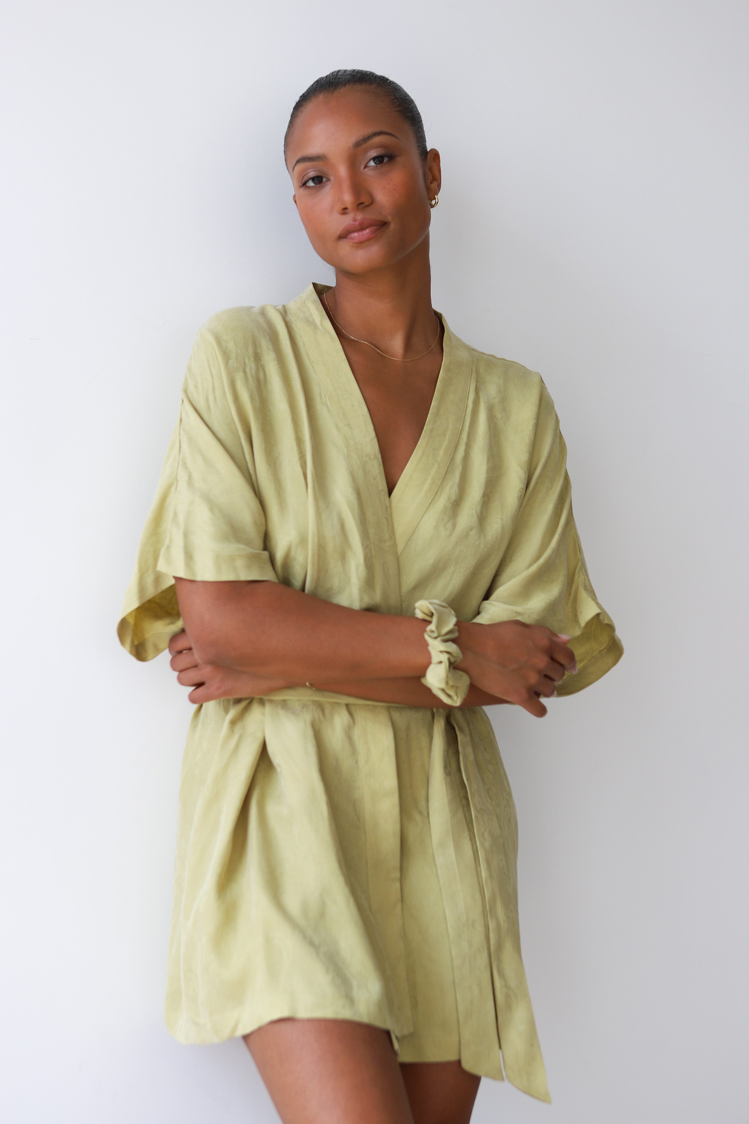 robe mini dress Robe Mini Dress Black
