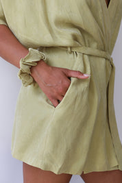 The Short Robe - Tomatillo