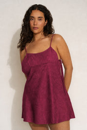 The Flirty Slip - Plum