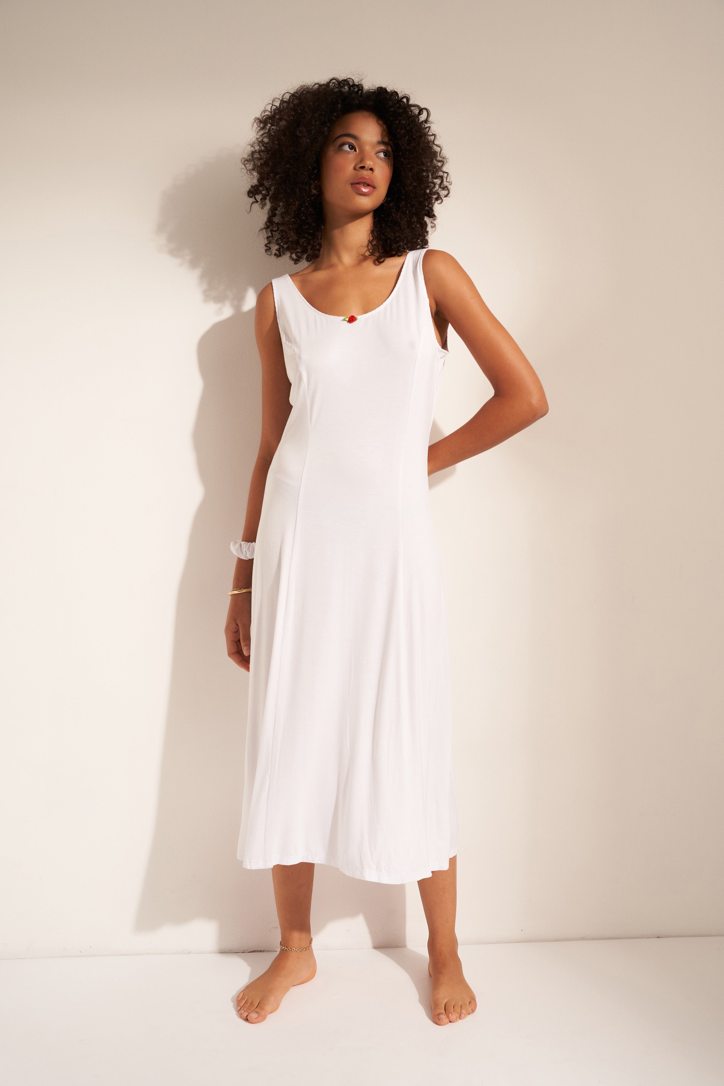 Jersey slip outlet dress